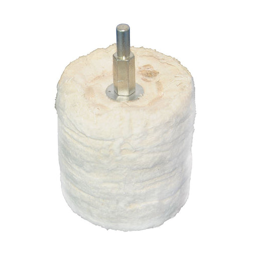 Silverline Cylinder Polishing Mop 63mm Silverline - Dynamic Drive