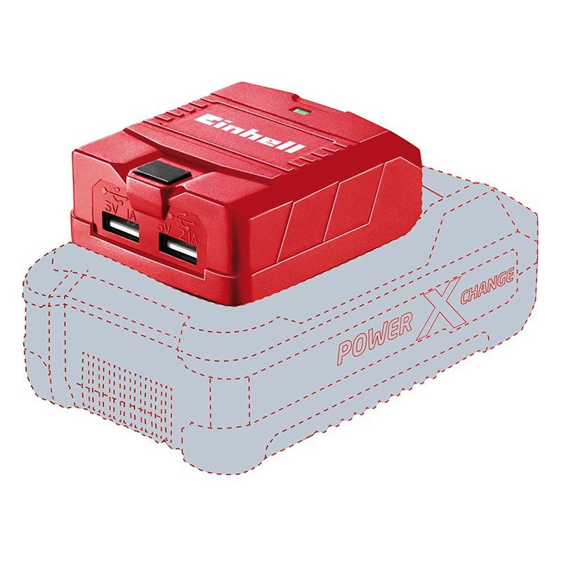 Einhell TE-CP 18 Li USB-Solo Power X-Change Battery Adaptor 18V Li-ion Einhell - Dynamic Drive