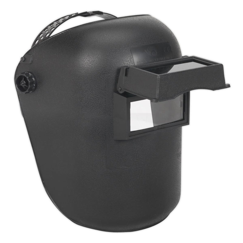 Sealey Welding Head Shield 2" x 4-1/4" Shade 10 Lens SSP101 Sealey - Dynamic Drive