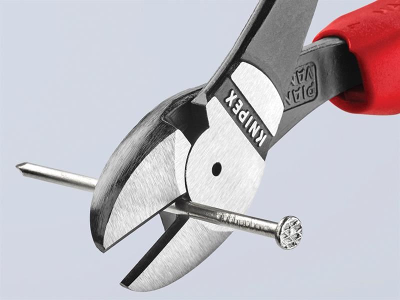 Knipex High Leverage Diagonal Cutters Multi-Component Grip 180mm Knipex - Dynamic Drive
