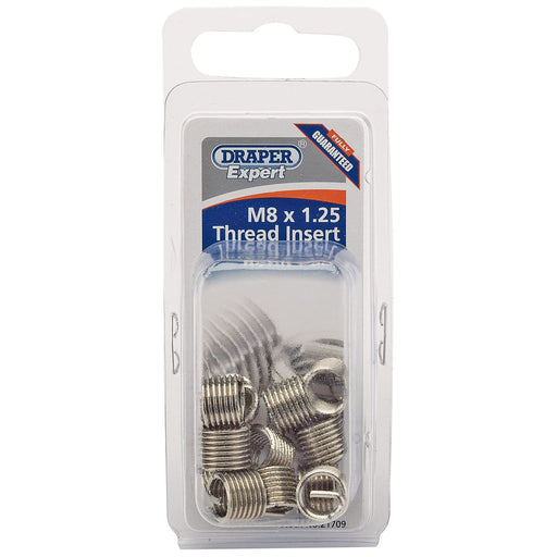Draper Metric Thread Insert Refill, M8 x 1.25 (Pack of 12) 21709 Draper - Dynamic Drive