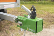 SAS Green Series Vault Hitchlock Coupling Trailer Lock Robust Universal High Viz SAS - Dynamic Drive