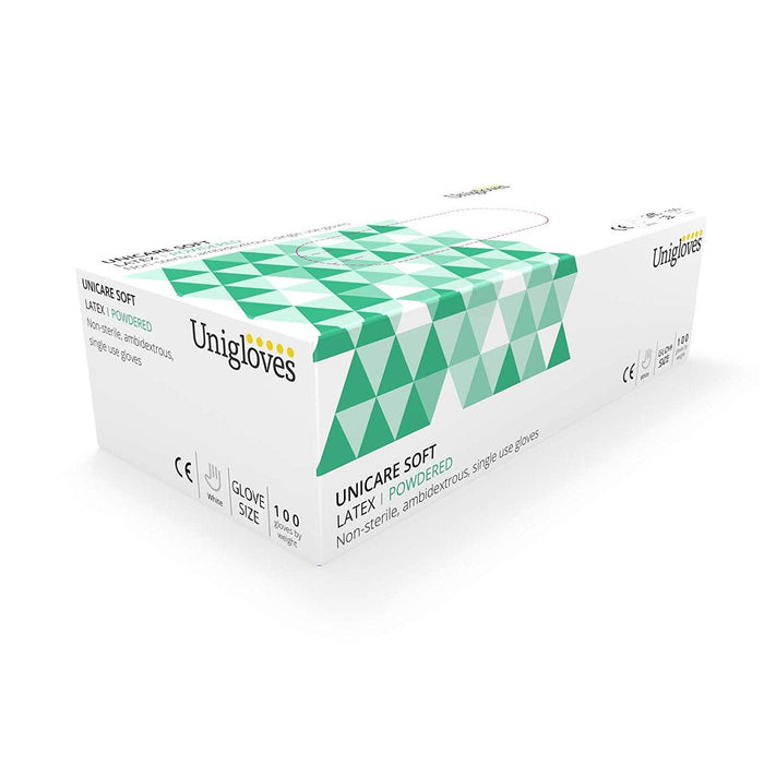 Latex Powder Free Gloves Unigloves  - Dynamic Drive