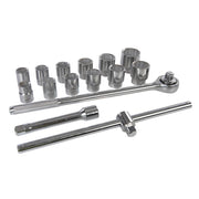 Silverline Socket Set 3/4" 15pce 15pce Silverline - Dynamic Drive