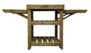 Gino Wooden Pizza Oven Table Gino - Dynamic Drive
