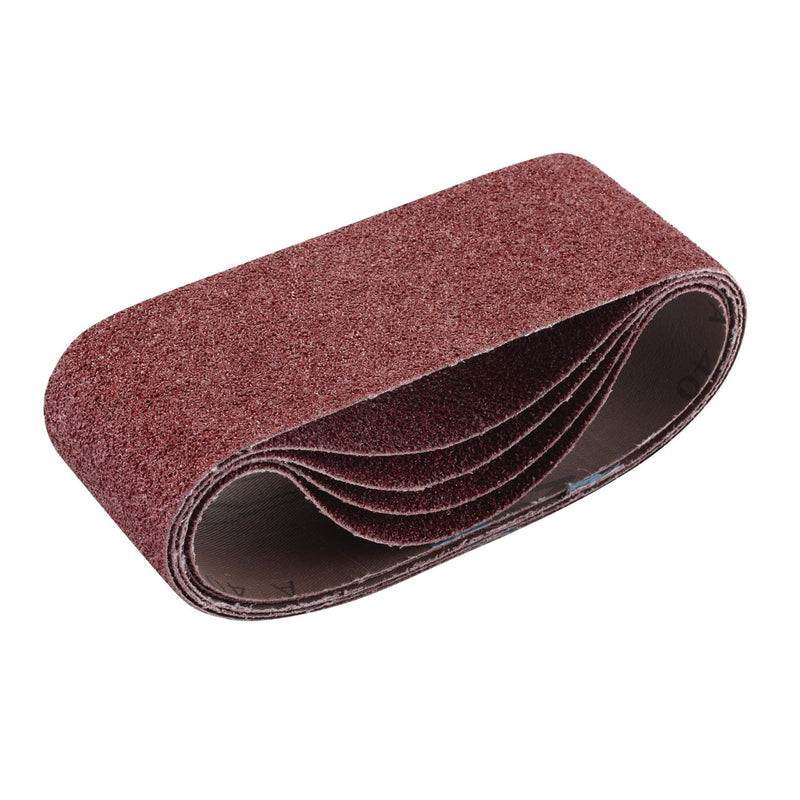 Draper Cloth Sanding Belt, 75 x 457mm, 40 Grit (Pack of 5) 09233 Draper - Dynamic Drive