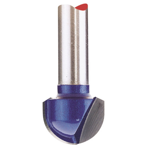 Draper TCT Router Bit, 1/4" Core Box, 12.7 x 6.35mm Radius 75345 Draper - Dynamic Drive