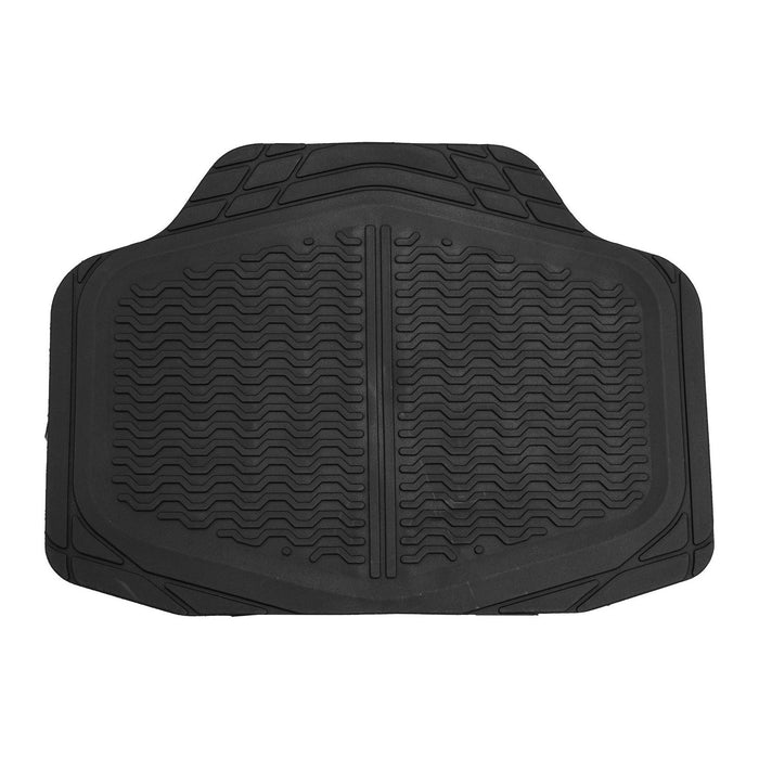 Streetwize SWCM125 Adonia 4 piece Rubber Mat Set with "Metallic" Red Heel Pad Steetwize  - Dynamic Drive