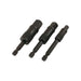 Laser Impact Quick Locking Socket Adaptor Set 75mm 3pc 7778 Laser - Dynamic Drive