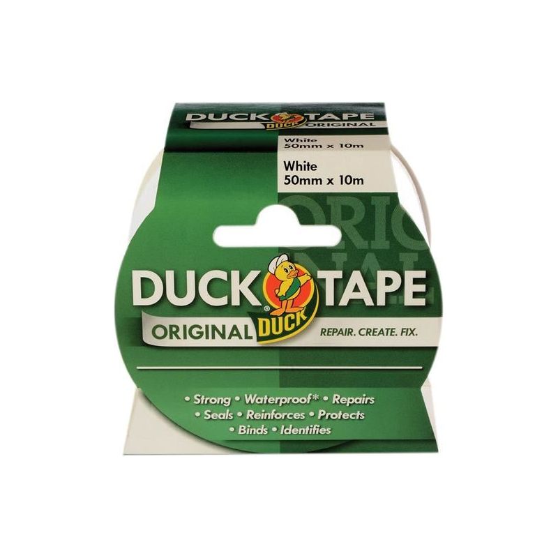 Shurtape Duck Tape® Original 50mm x 10m White Shurtape - Dynamic Drive