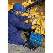 Draper MM/AF Combined Socket Set, 1/4" Sq. Dr. (75 Piece) 16448 Draper - Dynamic Drive