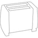 Pullman low wattage polished stainless steel toaster (2 slice) 2068 Pullman - Dynamic Drive