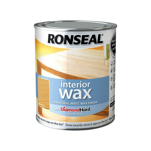 Ronseal Interior Wax Antique Pine 750ml Ronseal - Dynamic Drive