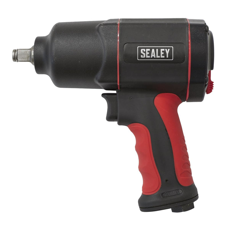 Sealey Composite Air Impact Wrench 1/2"Sq Drive Twin Hammer GSA6006 Sealey - Dynamic Drive