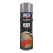 Sealey Silver Spray Paint 500ml for Metals Wood Plastic Fast Drying Sealey  - Dynamic Drive