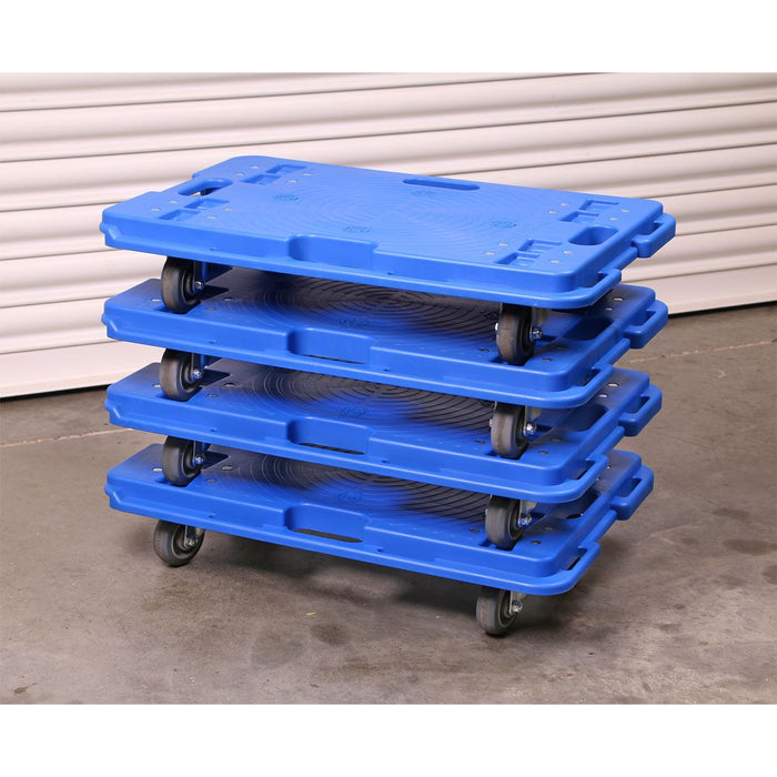 Sealey Interlocking Plastic Dolly 150kg Capacity CM150 Sealey - Dynamic Drive