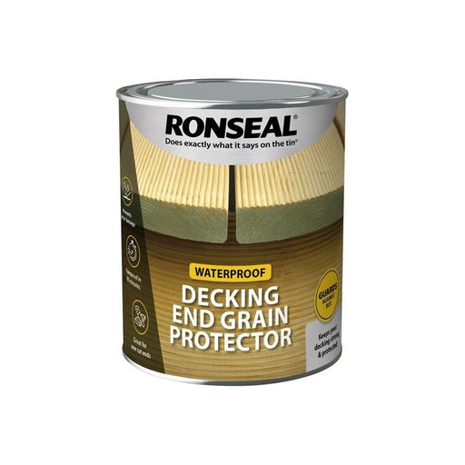 Ronseal Decking End Grain Protector Green 750ml Ronseal - Dynamic Drive