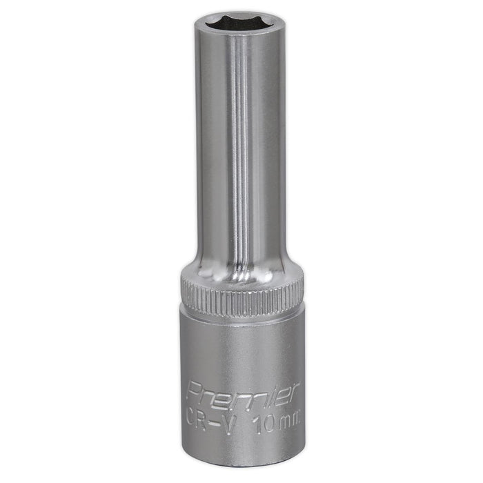 Sealey WallDrive Socket 10mm Deep 1/2"Sq Drive S1210D Sealey - Dynamic Drive
