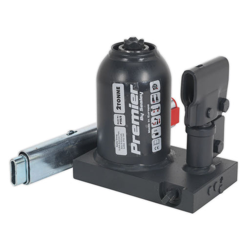 Sealey Premier Telescopic Bottle Jack Lift 2 Ton Tonne 360mm Max 145mm Min Lift Sealey  - Dynamic Drive
