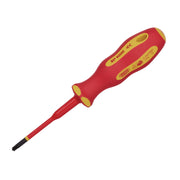 Draper XP1000 VDE Slimline PZ/SL Type Screwdriver, No.1 x 80mm 02254 Draper - Dynamic Drive