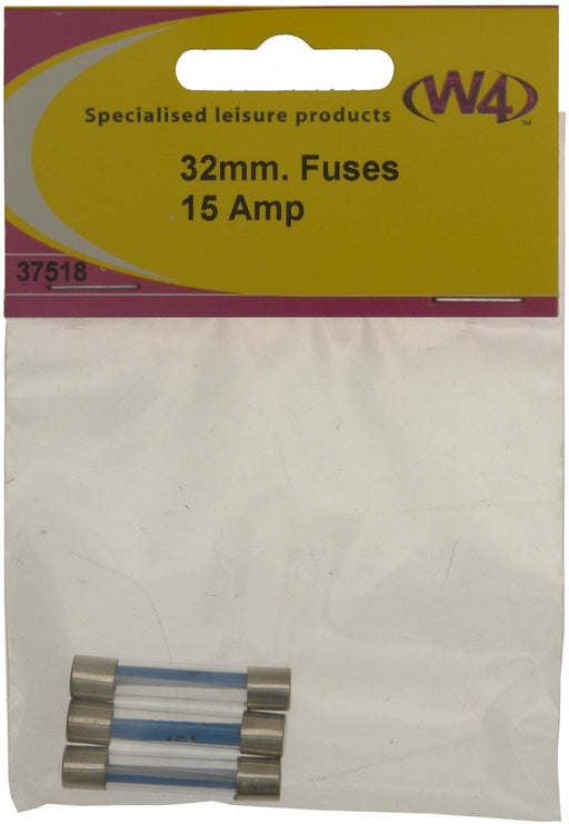 W4 Fuse 15A 32Mm (3) 37518 W4 - Dynamic Drive