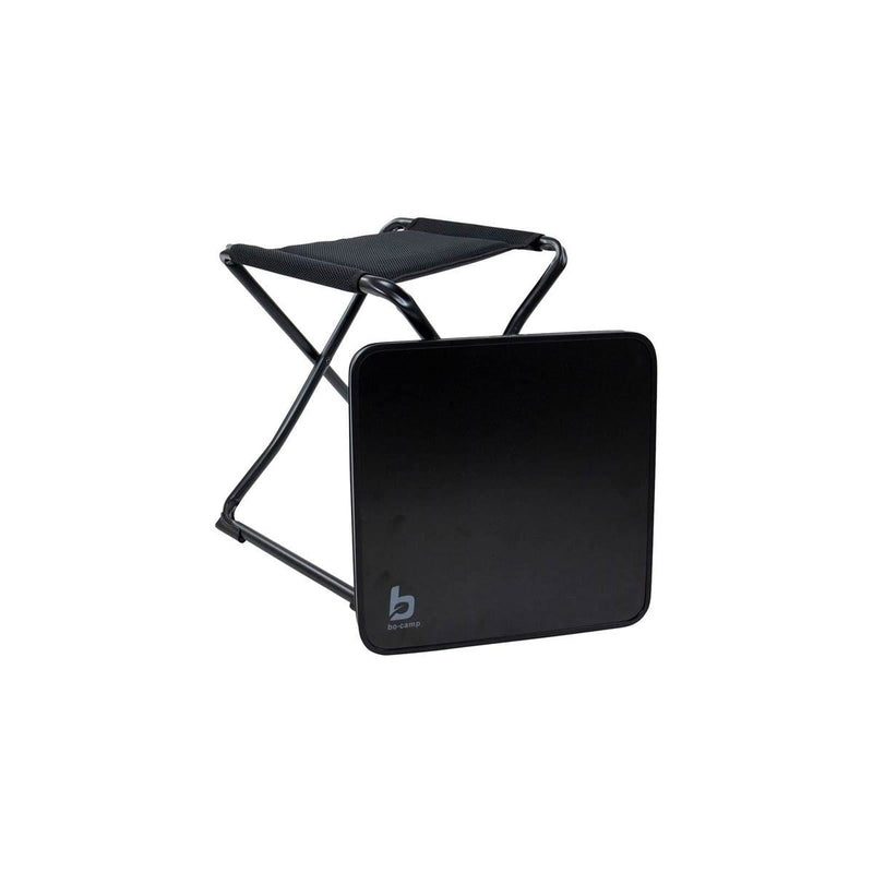 Bo-Camp Stool & Top Foldable Black Bo-Camp - Dynamic Drive