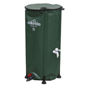 Dellonda Collapsible PVC Garden Water Butt with Zipped Lid & Drain Tap 100L Dellonda - Dynamic Drive