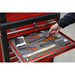 Sealey Easy Peel Shadow Foamï Orange/Black 1200 x 550 x 30mm SF30OR Sealey - Dynamic Drive