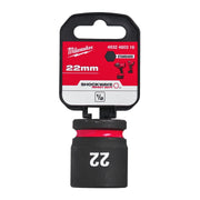 Milwaukee Hex Socket Shw 1/2 Std 22mm-1Pc 4932480316 Milwaukee - Dynamic Drive