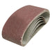 Silverline Sanding Belts 75 x 457mm 5pk 40 Grit Silverline - Dynamic Drive
