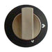 Thetford Hob Grill Knob Black & Satin for Enigma Cookers (SSPA0902 SA) Thetford - Dynamic Drive