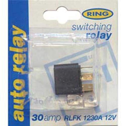 Ring Automotive RLFK1230A 12V 30 Amp Relay Pin Layout A Ring Automotive - Dynamic Drive