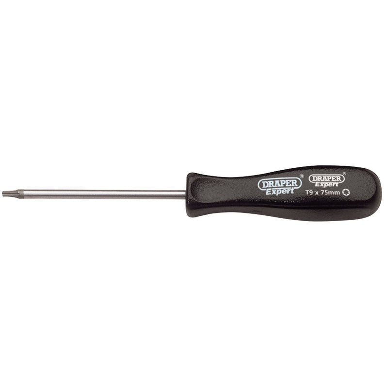 Draper TX-STAR Mechanic's Screwdriver, T9 x 75mm 19553 Draper - Dynamic Drive