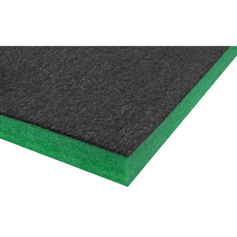 Sealey Easy Peel Shadow Foam Green/Black 1200 x 550 x 30mm SF30G Sealey  - Dynamic Drive