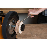 Triton Profiled Leather Honing Wheel TWSLHW Profiled Leather Honing Wheel Triton - Dynamic Drive