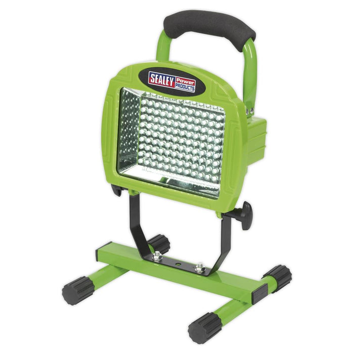 Sealey Rechargeable Portable Floodlight 108 LED Lithium-ion - Green LED108C Sealey - Dynamic Drive