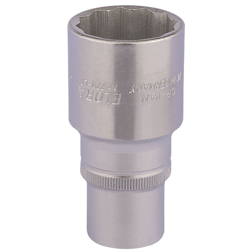 Draper Elora Deep Bi-Hexagon Socket, 1/2" Sq. Dr., 30mm 11939 Draper - Dynamic Drive
