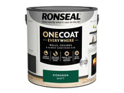 Ronseal One Coat Everywhere Interior Paint Evergreen Matt 2.5 litre Ronseal - Dynamic Drive
