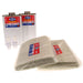Baileys Fibreglass Premium Repair Kit 2Sq Metre with Resin, Hardener, and Matti Baileys - Dynamic Drive