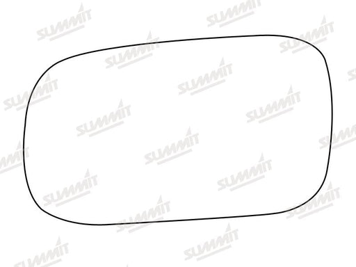 Summit Stick-On Standard Mirror Glass fits Subaru Legacy LHS Summit - Dynamic Drive