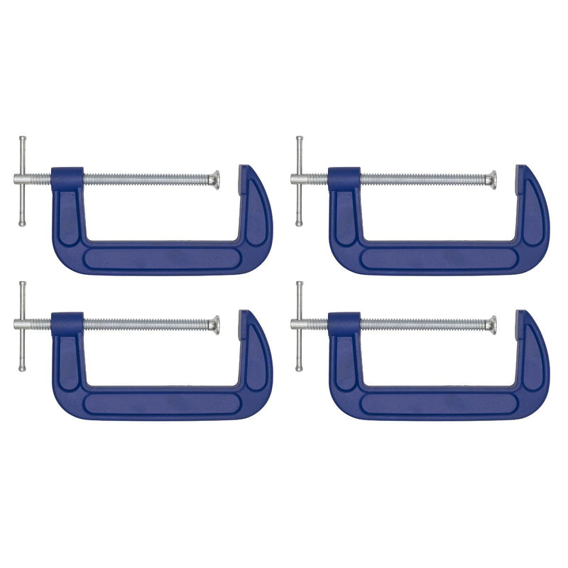 Sealey G-Clamp 150mm Pack of 4 AK60064 Sealey - Dynamic Drive