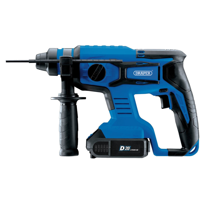 Draper D20 20V Brushless SDS+ Rotary Hammer Drill (Sold Bare) 55517 Draper - Dynamic Drive