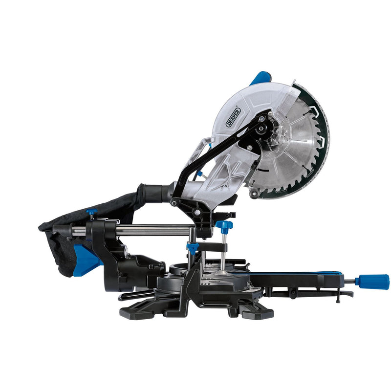 Draper Sliding Compound Mitre Saw, 255mm, 1800W 90170 Draper - Dynamic Drive