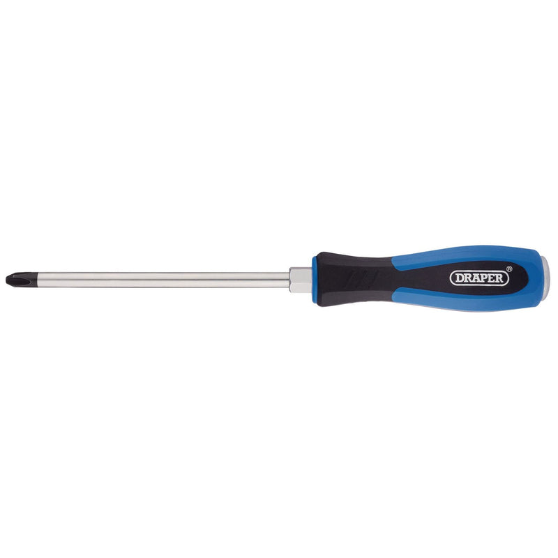 Draper Pound Thru' Cross Slot Screwdriver, No.3 x 150mm 40781 Draper - Dynamic Drive