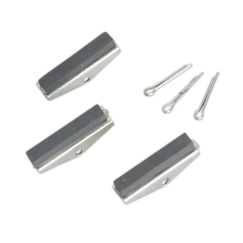 Sealey Cylinder Hone Stone Set 3 x 1-1/8" Fine VS0222 Sealey - Dynamic Drive