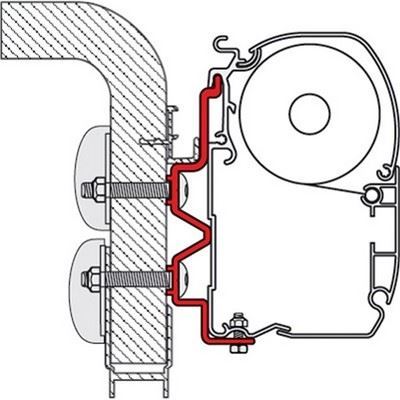 98655-277 ADT HYMER CAMP 3.0M Fiamma  - Dynamic Drive