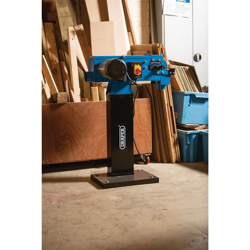 Draper 230V Belt Linisher, 100mm, 1500W 98421 Draper - Dynamic Drive
