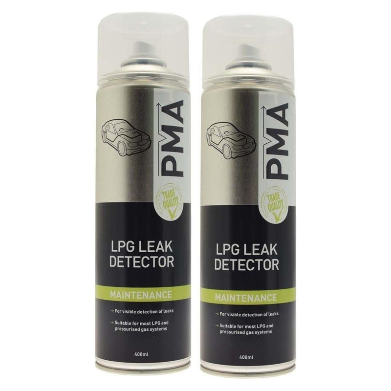 2 x PMA LPG Gas Leak Safe & Air Con Conditioning Detector Spray Aerosol LEDET PMA - Dynamic Drive