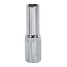 Sealey WallDrive Socket 12mm Deep 1/2"Sq Drive Fully Polished SP1212D Sealey - Dynamic Drive