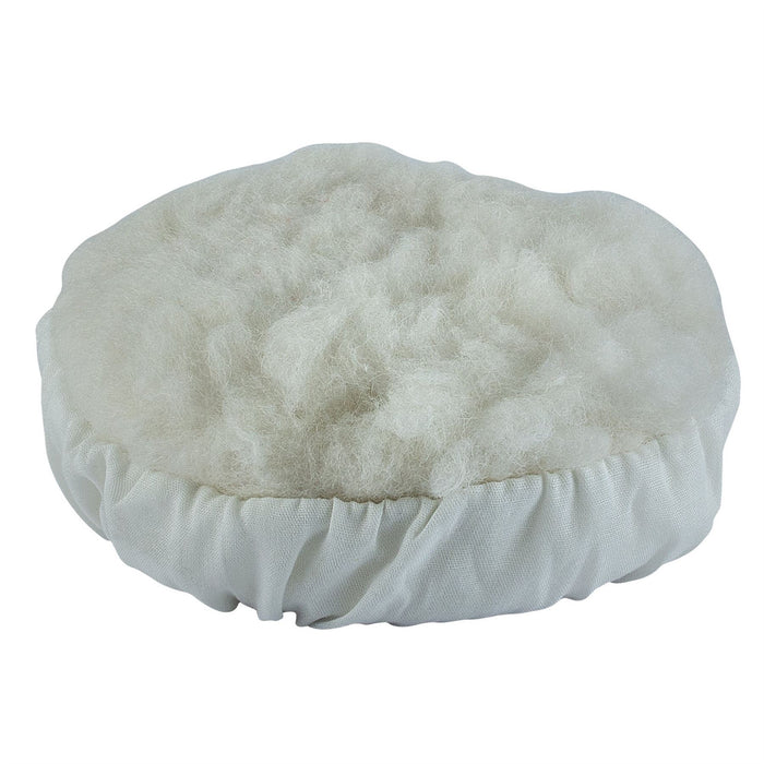 Draper Lambswool Polishing Bonnet, 140mm 49212 Draper - Dynamic Drive